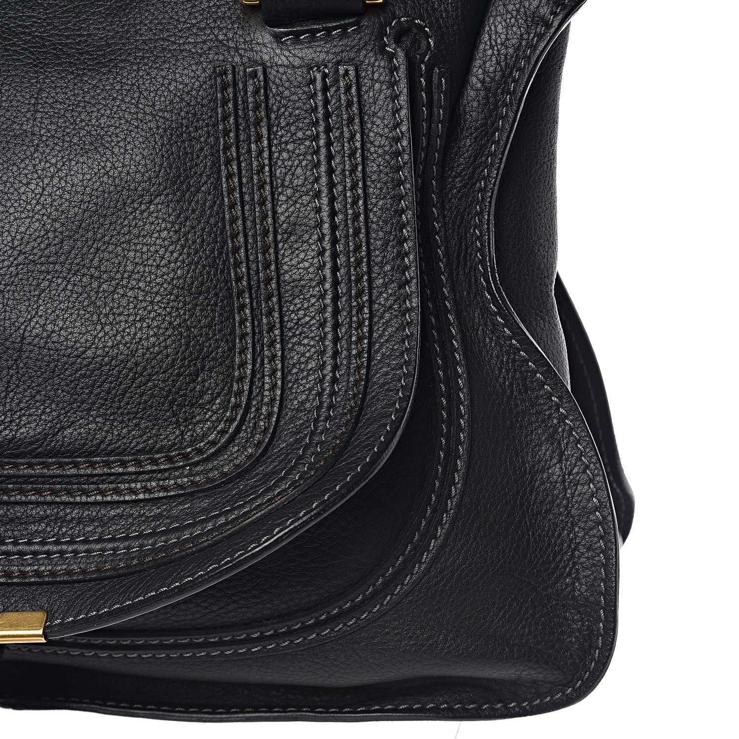 Chloe Calfskin Medium Marcie Satchel Black 11 of 13