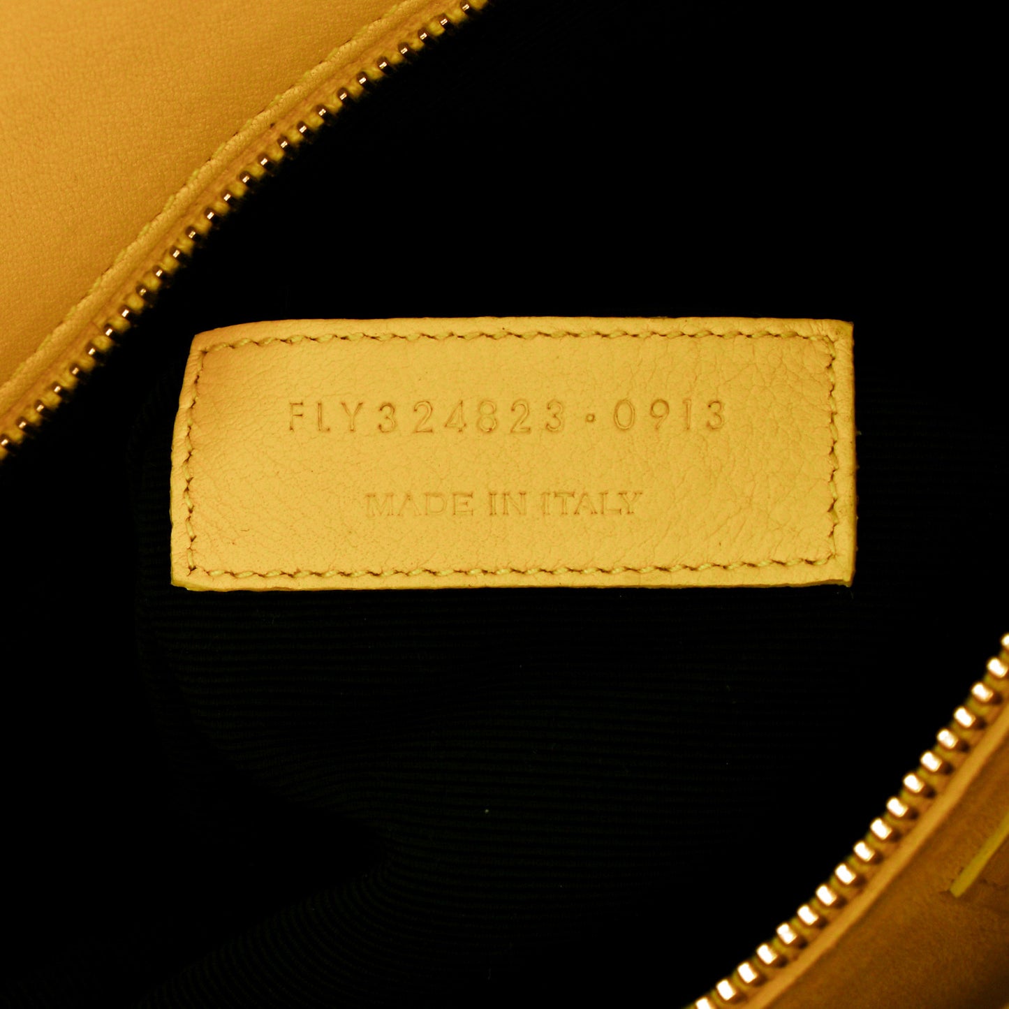 Calfskin Small Sac De Jour Bag Yellow