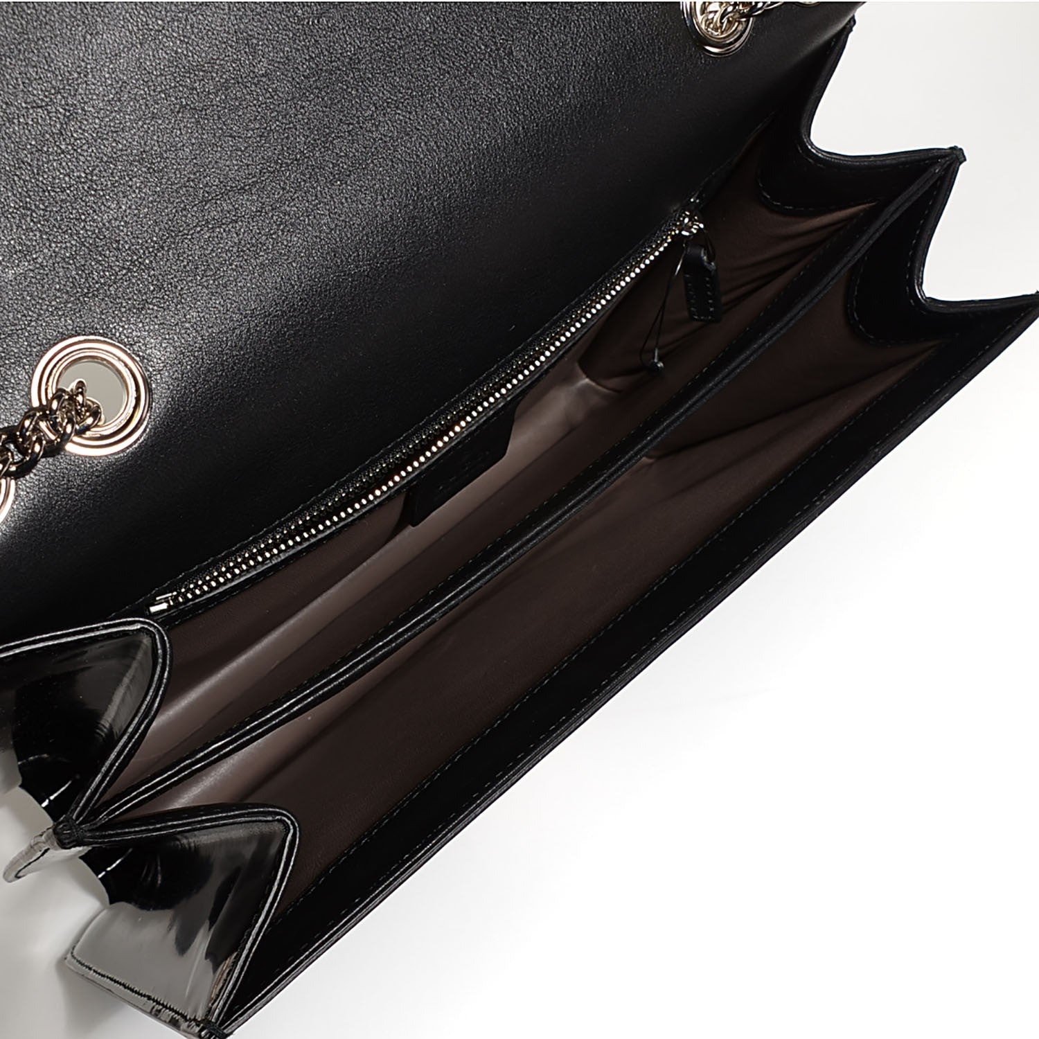 Gucci Shade Lux Calfskin Interlocking G Shoulder Bag Black 5 of 7