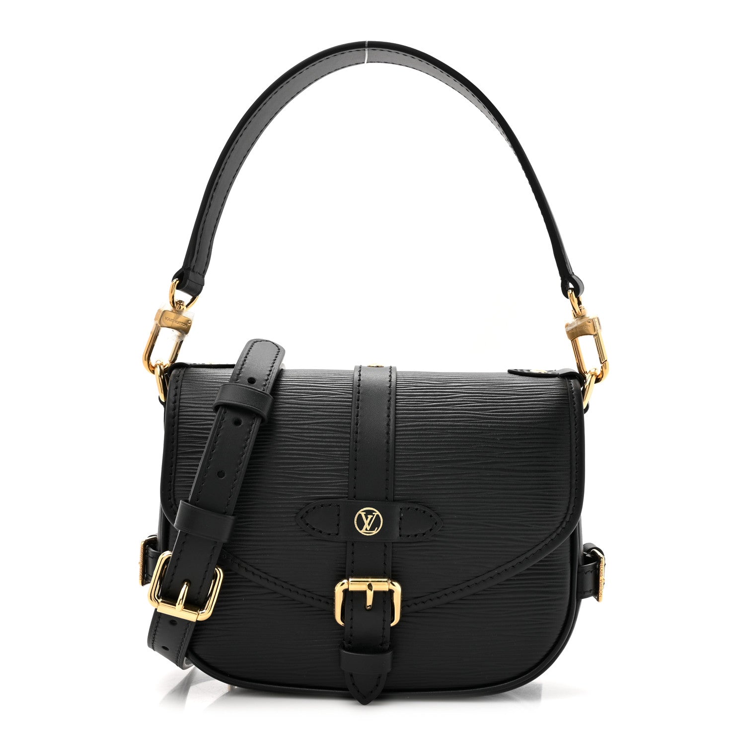 Louis Vuitton Epi Saumur BB Black 1 of 10