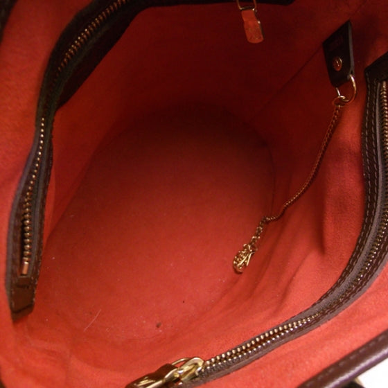 Louis Vuitton Damier Ebene Marais Bucket 23 7 of 12