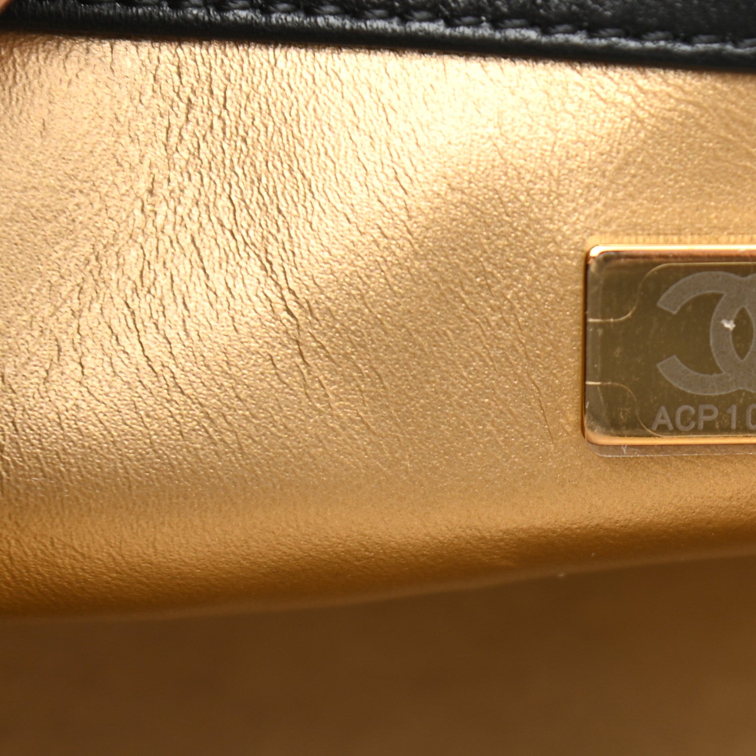 Chanel Lambskin Quilted Mini Pearl Crush Flap Black 7 of 9