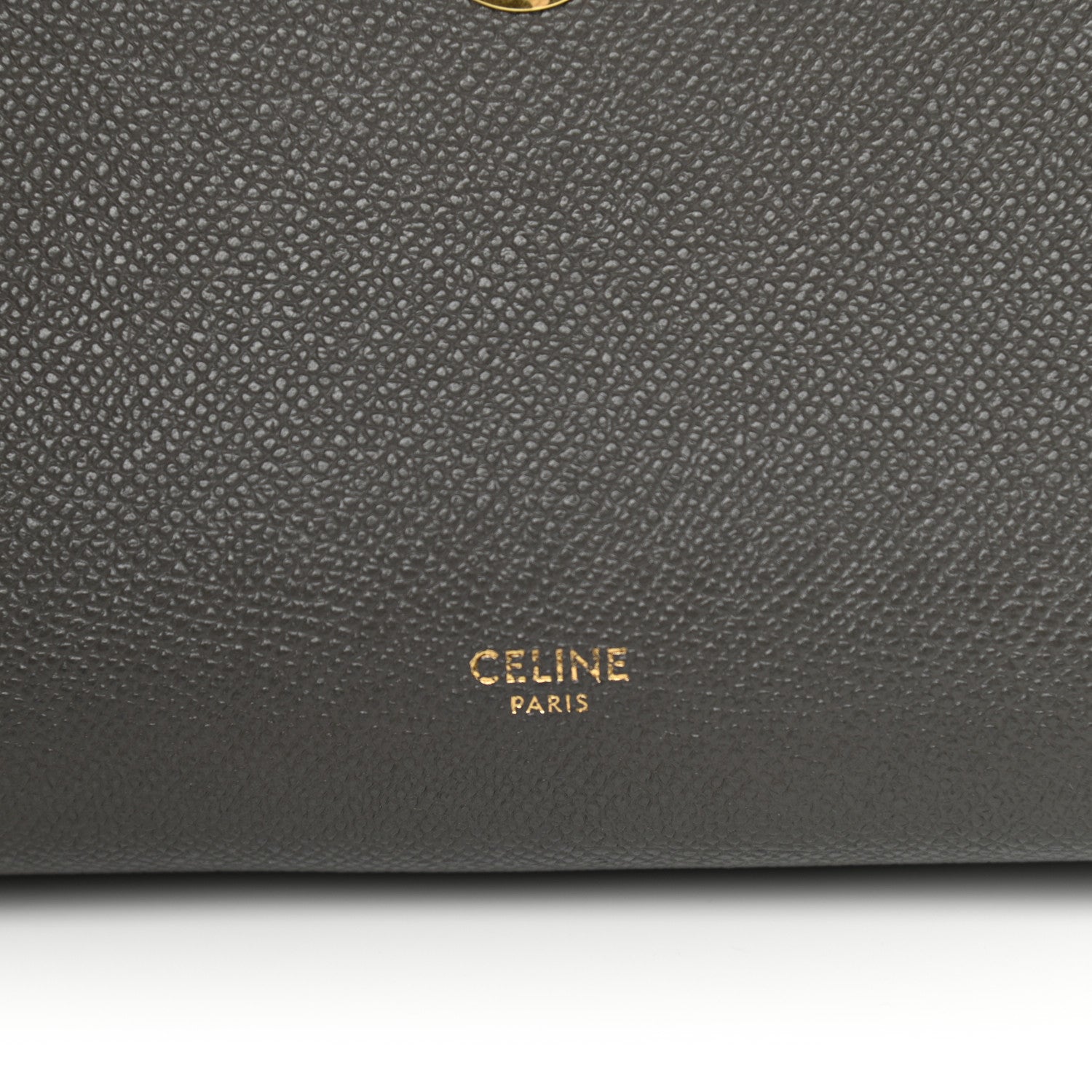 Celine Grained Calfskin Nano Belt Bag Grey 5 of 8