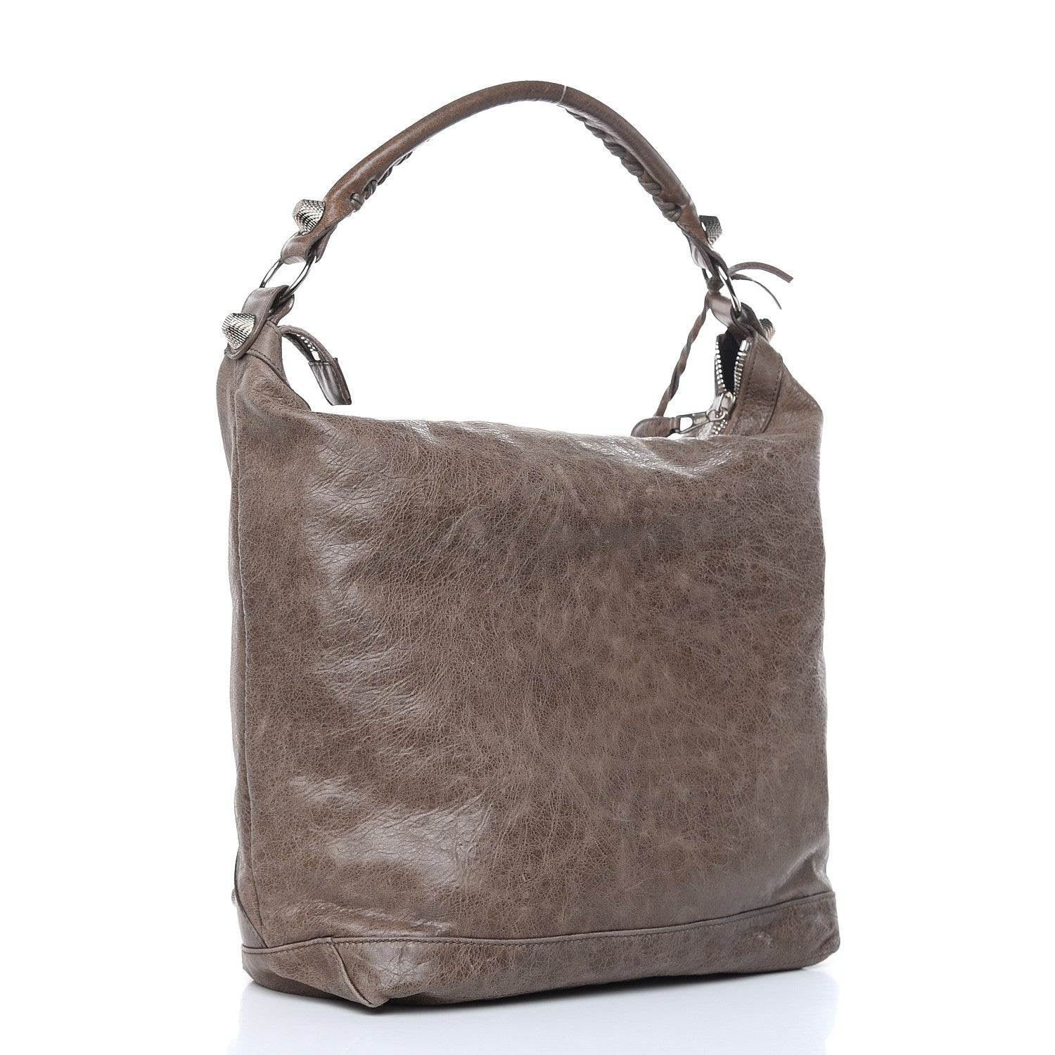 Balenciaga Agneau Giant 21 Silver Hardware Day Hobo Noix 3 of 17