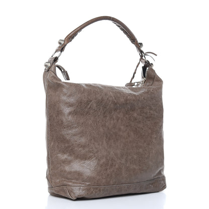 Balenciaga Agneau Giant 21 Silver Hardware Day Hobo Noix 3 of 17