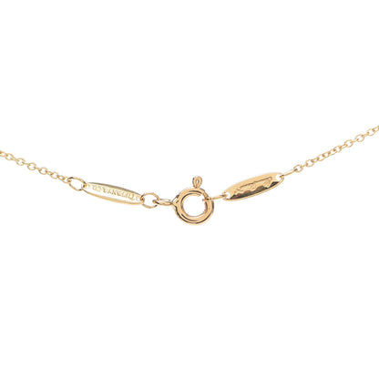 Tiffany 18K Yellow Gold 12mm Elsa Peretti Cross Pendant Necklace 4 of 4