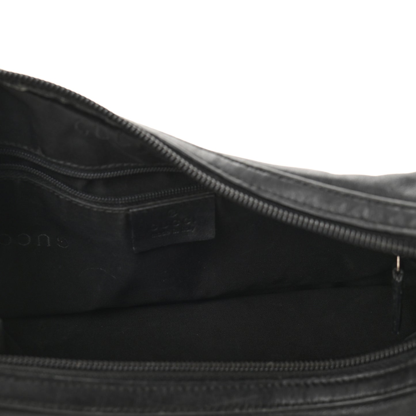 Calfskin Chain Shoulder Bag Black