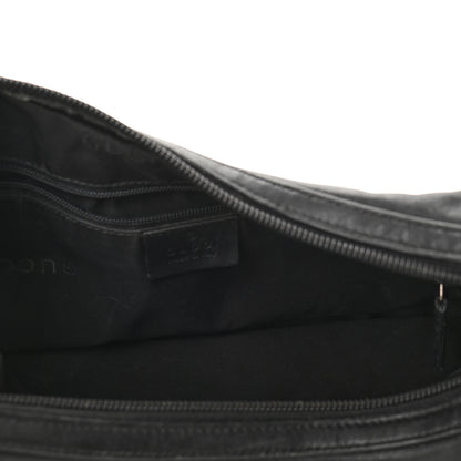 Gucci Calfskin Chain Shoulder Bag Black 5 of 10
