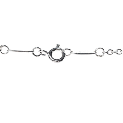 Tiffany Sterling Silver Elsa Peretti Open Heart Lariat Necklace 5 of 9
