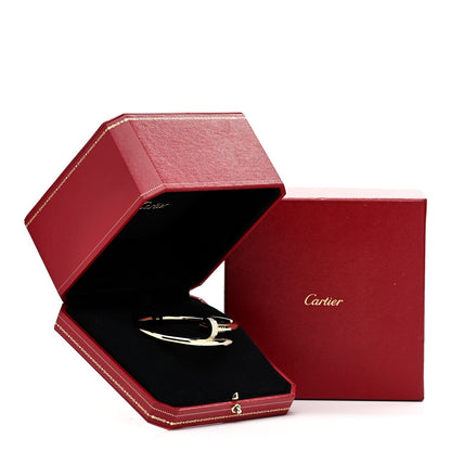 Cartier 18K Yellow Gold Diamond Large Juste Un Clou Bracelet 18 6 of 6