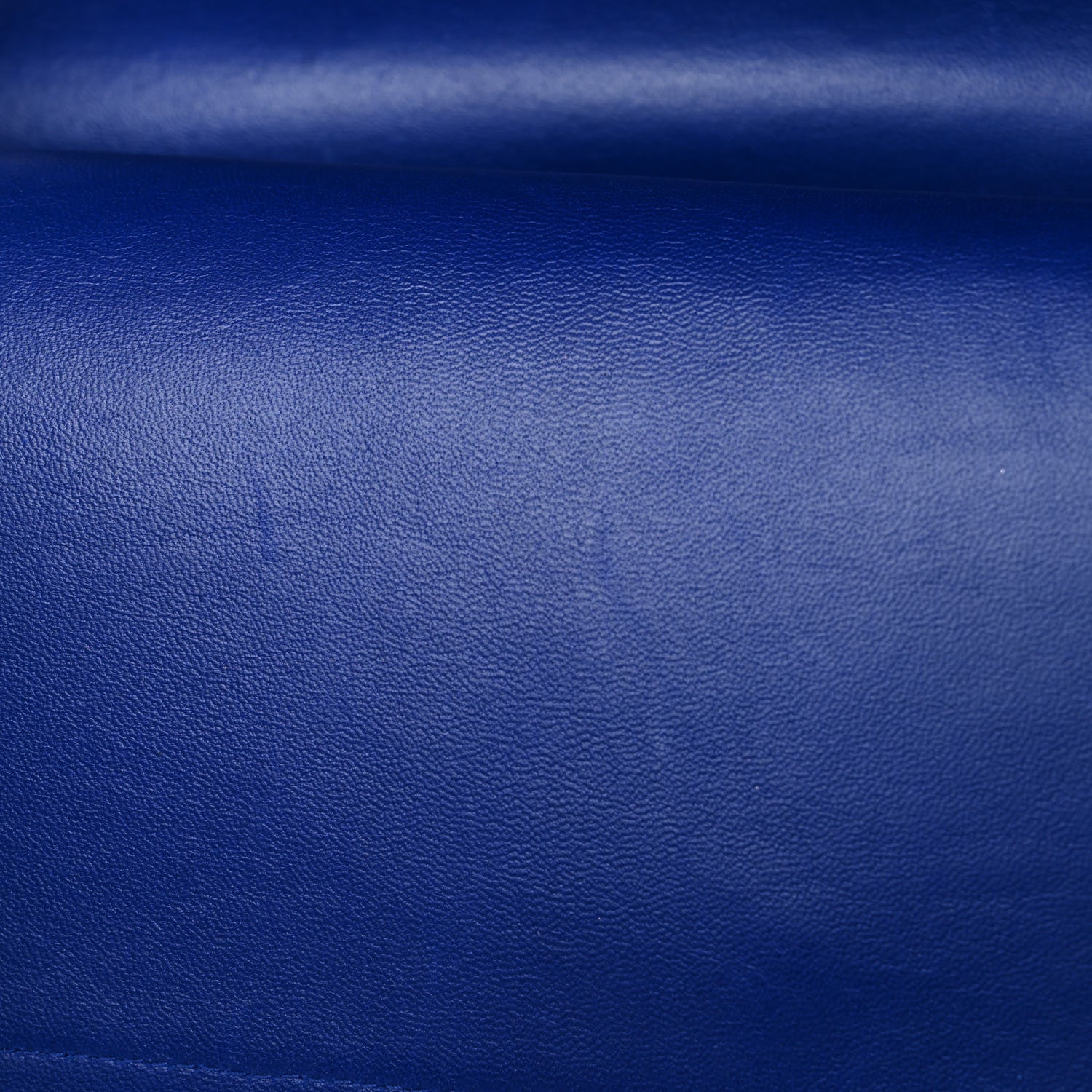 Chanel Lambskin Quilted Jumbo Double Flap Blue 19 of 22