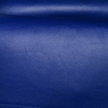 Chanel Lambskin Quilted Jumbo Double Flap Blue 19 of 22