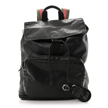 Gucci Imprime Monogram Web 500 Backpack Black 1 of 13