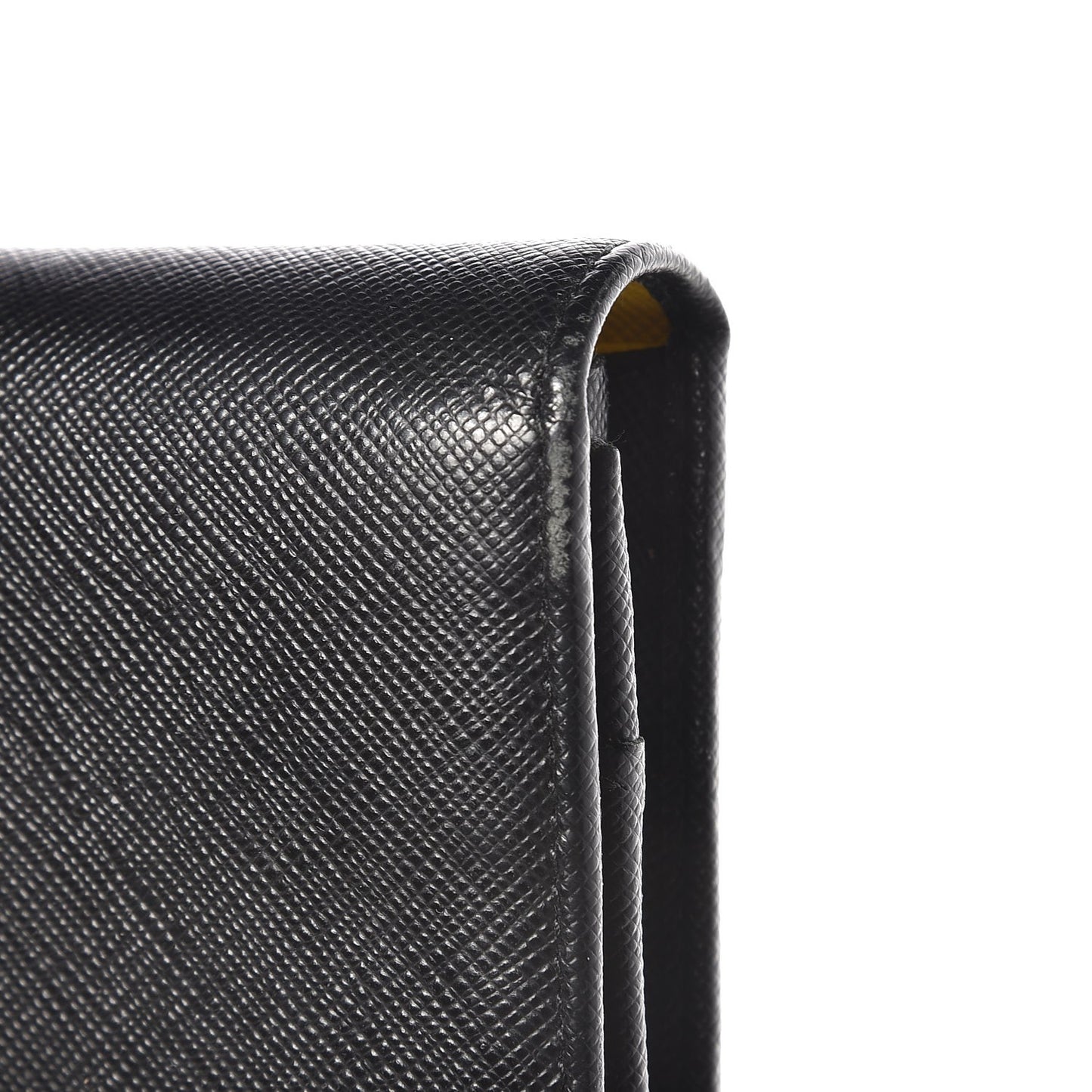 Saffiano Multicolor Continental Flap Wallet Nero Black Soleil