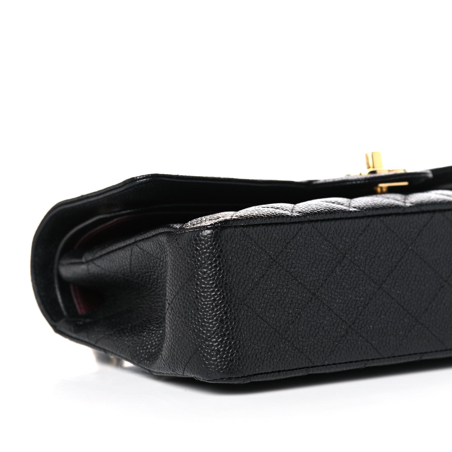 Chanel Caviar Quilted Medium Double Flap Black 8 of 11