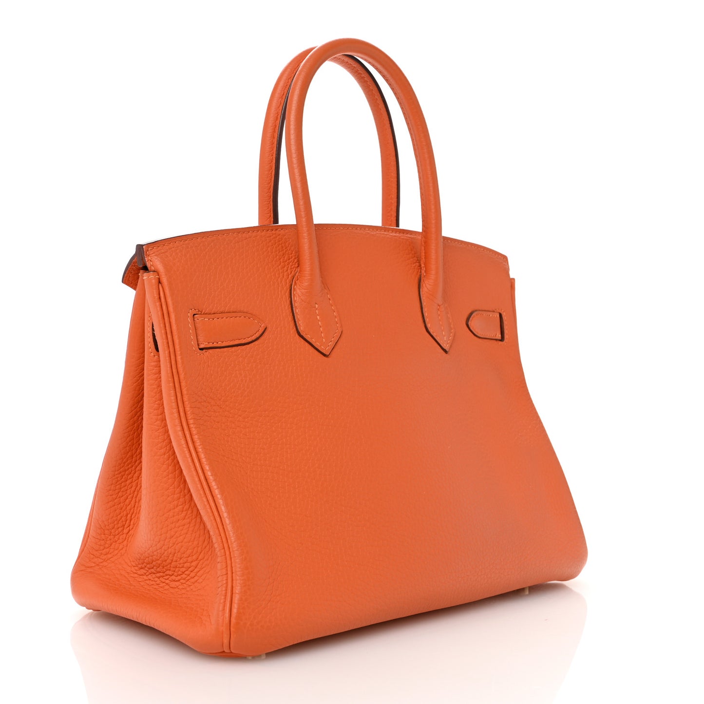 Taurillon Clemence Birkin 30 Orange