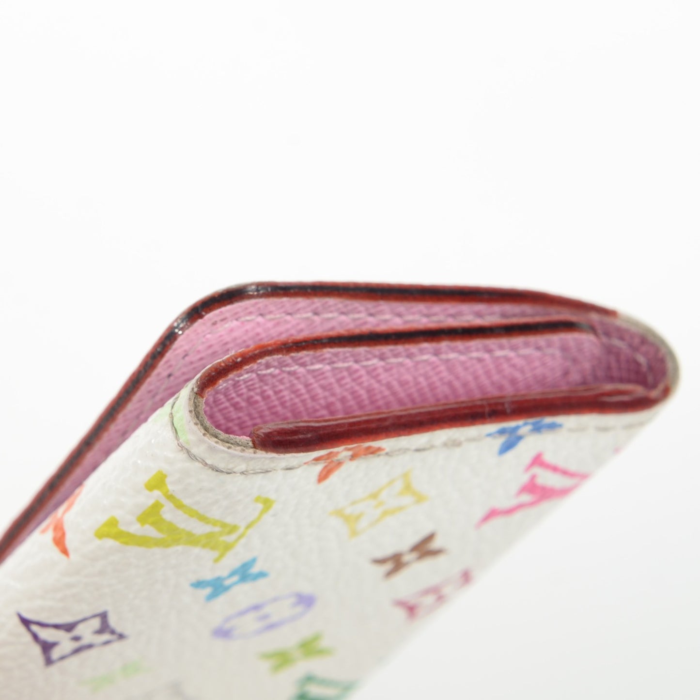 Monogram Multicolor Multicles 4 Key Holder White Litchi