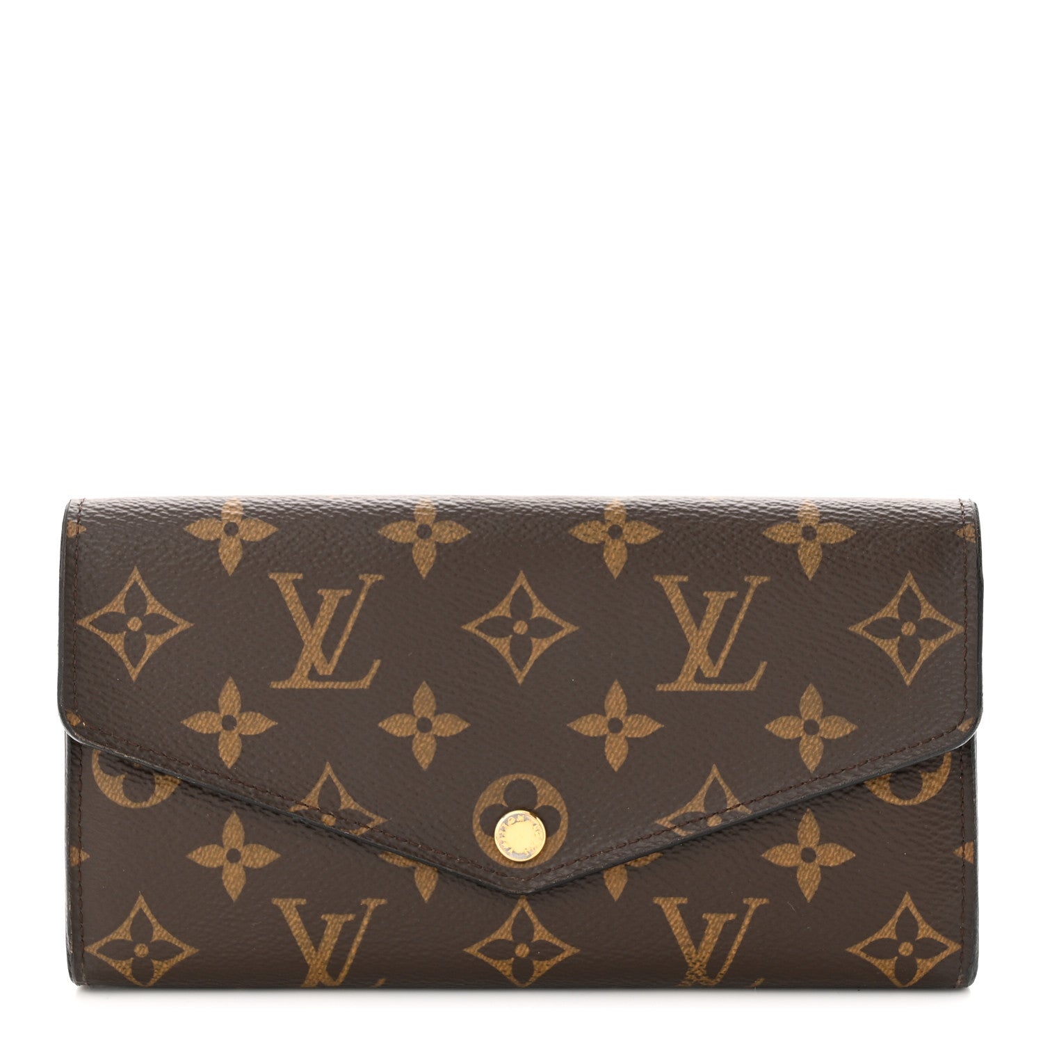 Louis Vuitton LOUIS VUITTON Monogram Sarah Wallet NM 1 of 15
