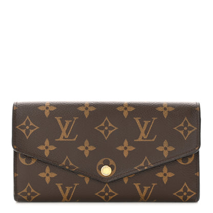 Louis Vuitton LOUIS VUITTON Monogram Sarah Wallet NM 1 of 15