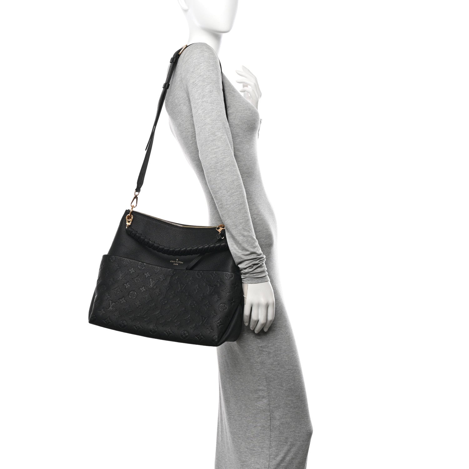 Louis Vuitton Empreinte Maida Hobo Black 2 of 10