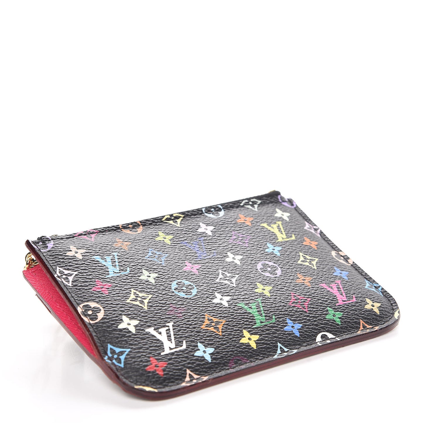 Monogram Multicolor Key Pouch Black Grenade