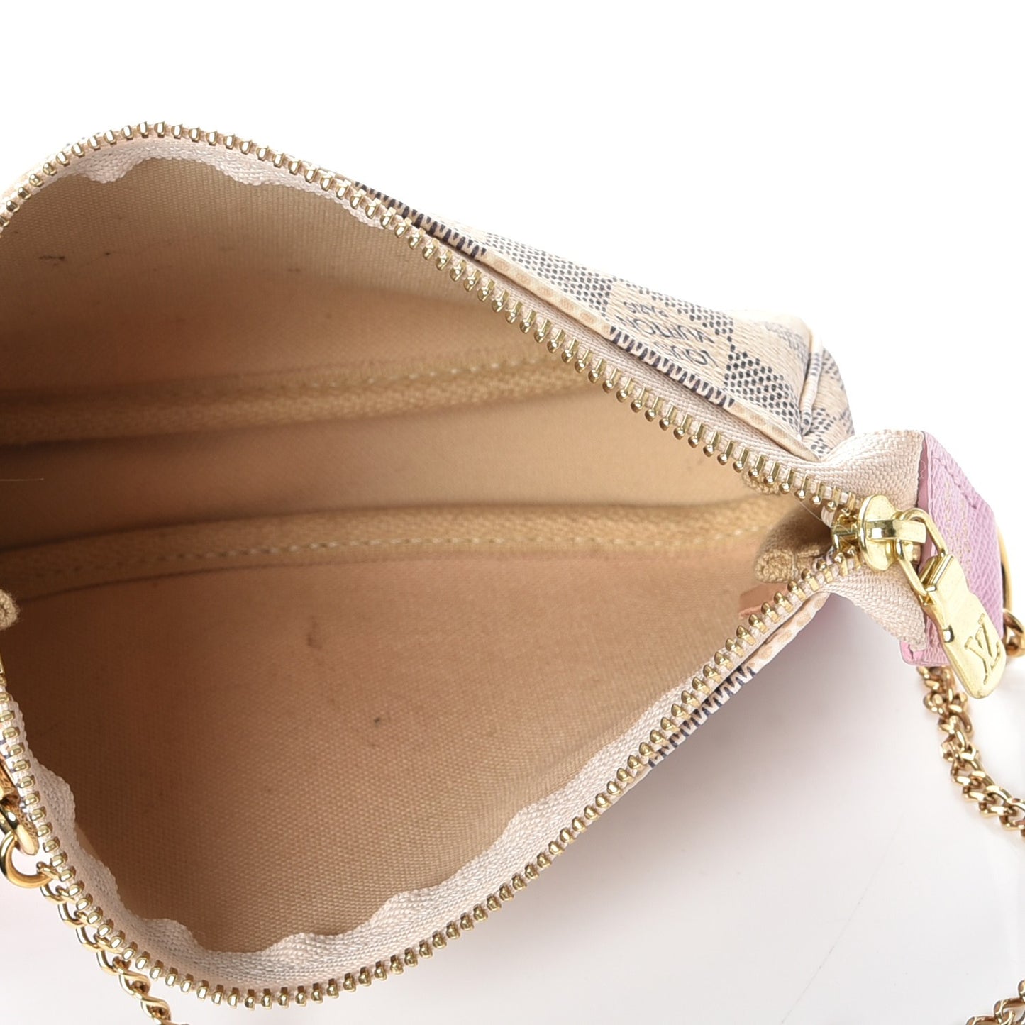 Damier Azur 2016 Christmas Animation Mini Pochette Accessories