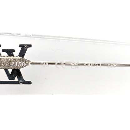 Louis Vuitton LV Clash Square Sunglasses Z1580E Transparent 6 of 8