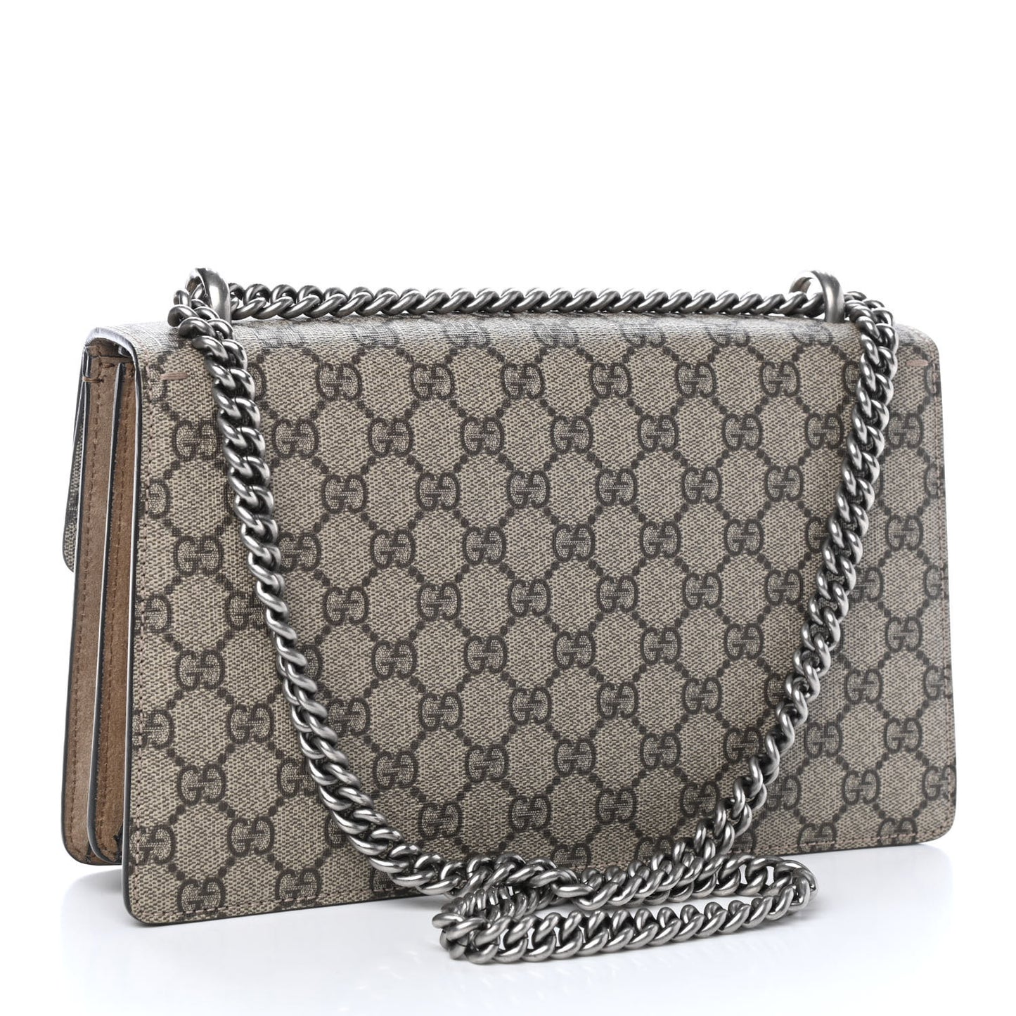 GG Supreme Monogram Small Dionysus Shoulder Bag Taupe