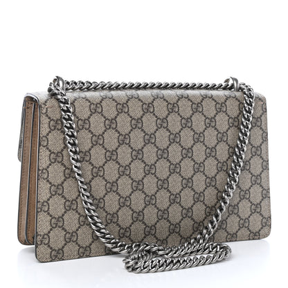 Gucci GG Supreme Monogram Small Dionysus Shoulder Bag Taupe 3 of 11