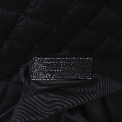Saint Laurent Calfskin Quilted ES Giant Travel Bag Black 6 of 9