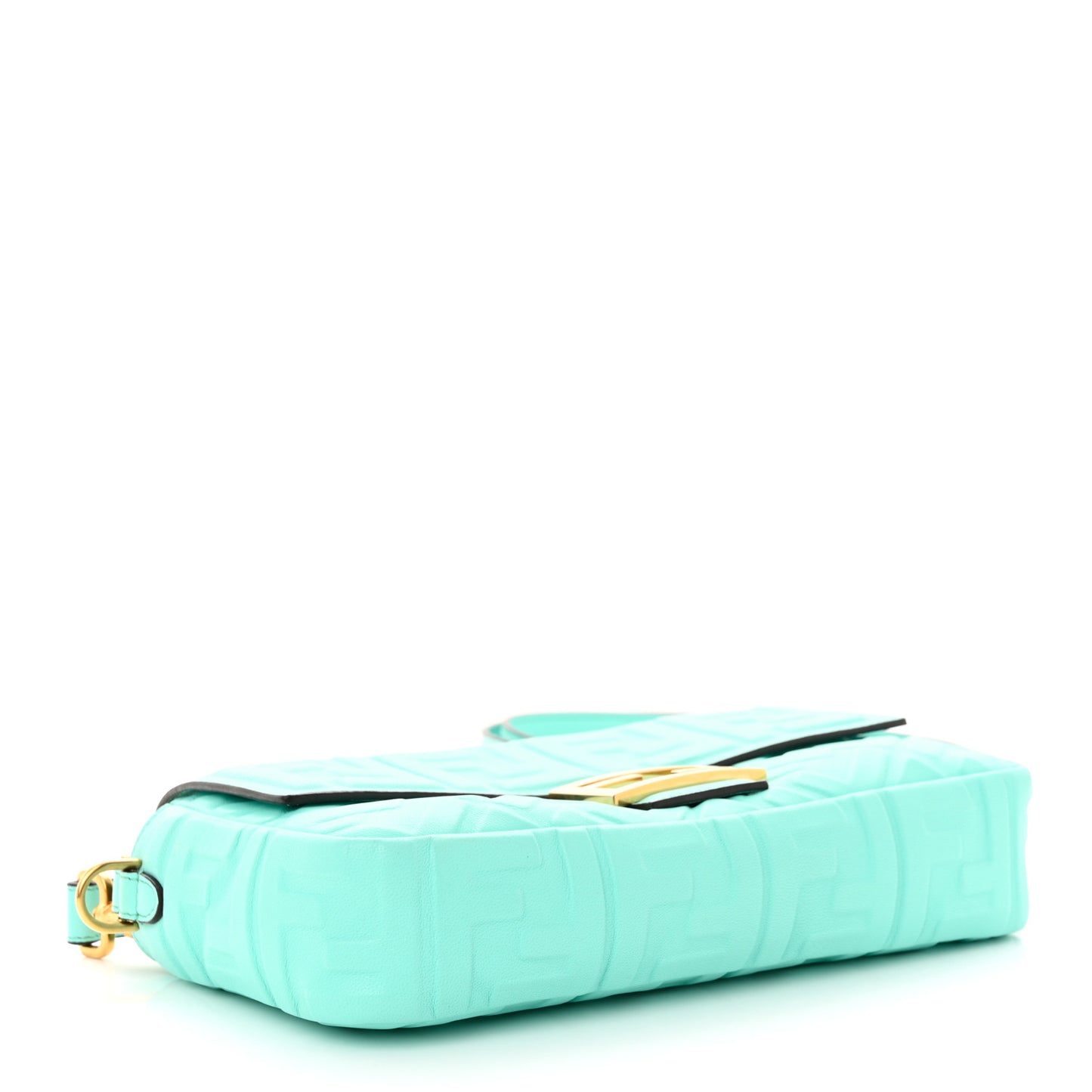 Nappa FF 1974 Embossed Baguette Tiffany