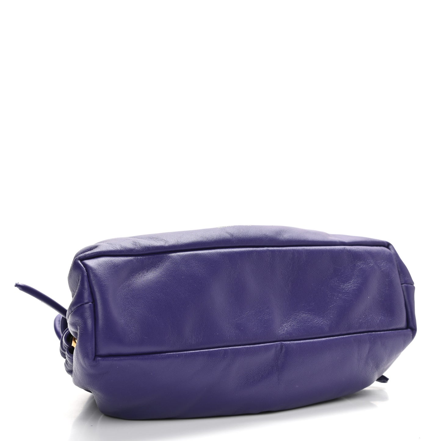 Lambskin Mini Cloud Clutch Viola