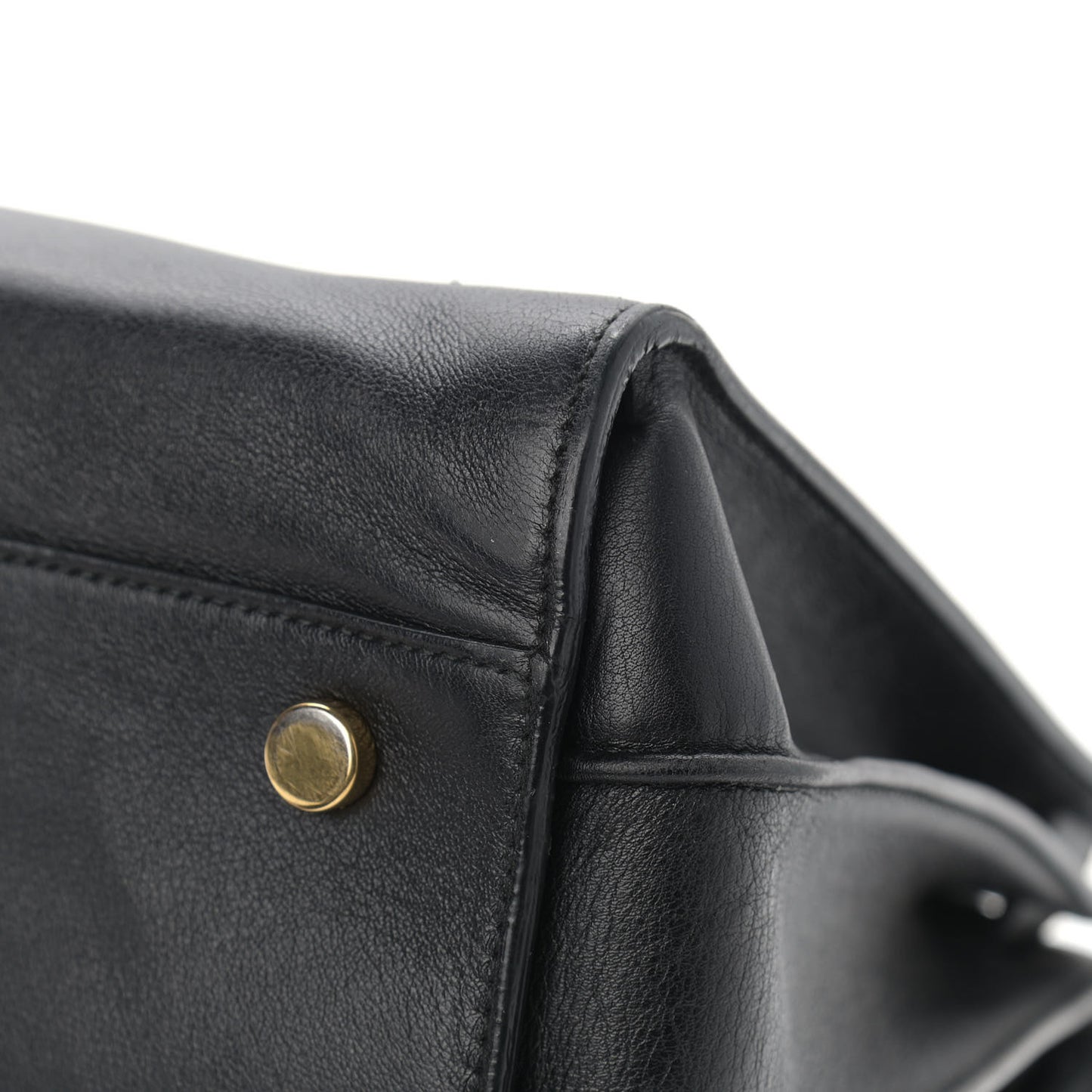 Calfskin Sac De Jour Black