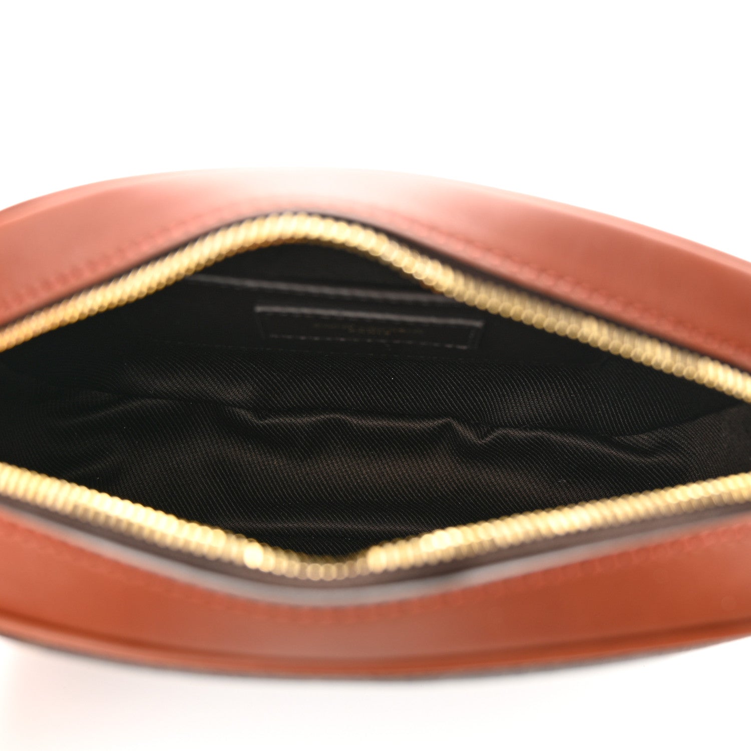 Saint Laurent Canvas Smooth Calfskin Le Monogramme Small Camera Bag Chestnut 5 of 9