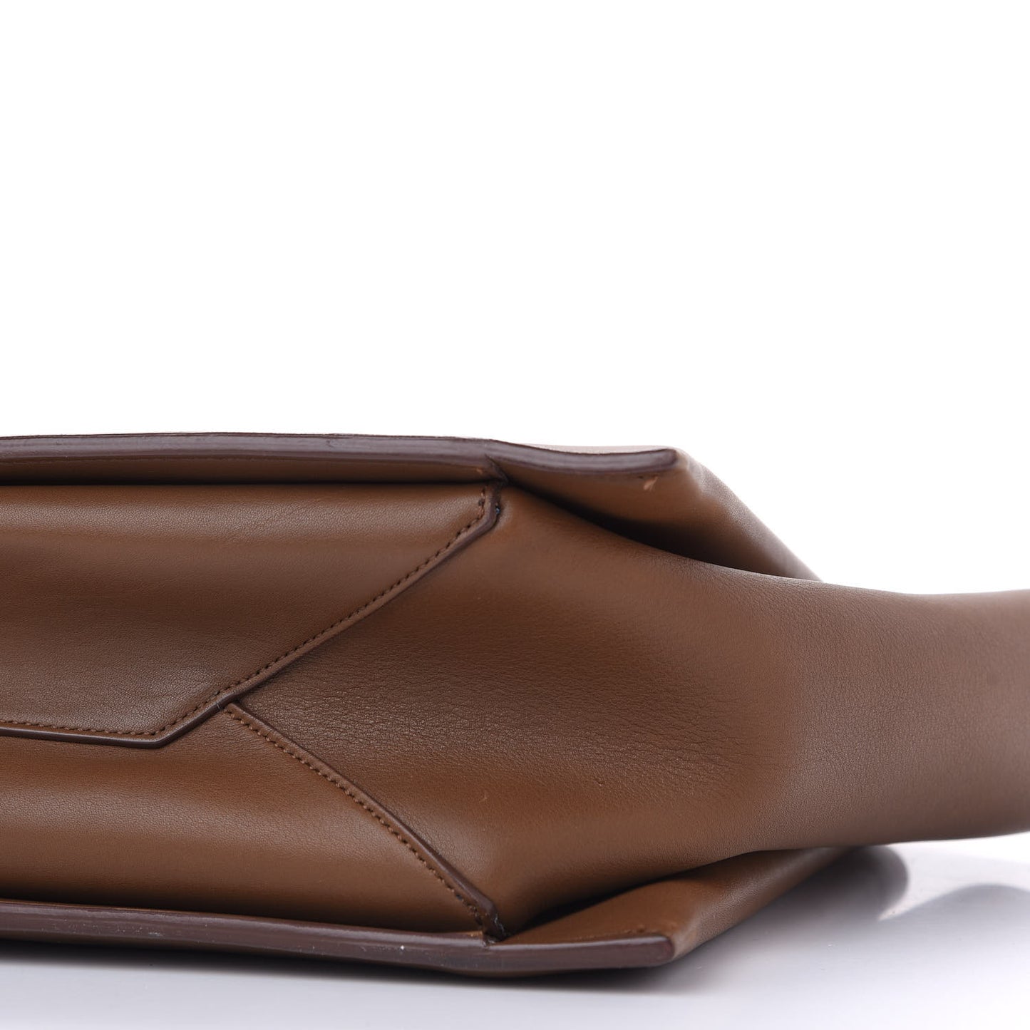 Calfskin Medium Tri-Fold Bag Taupe