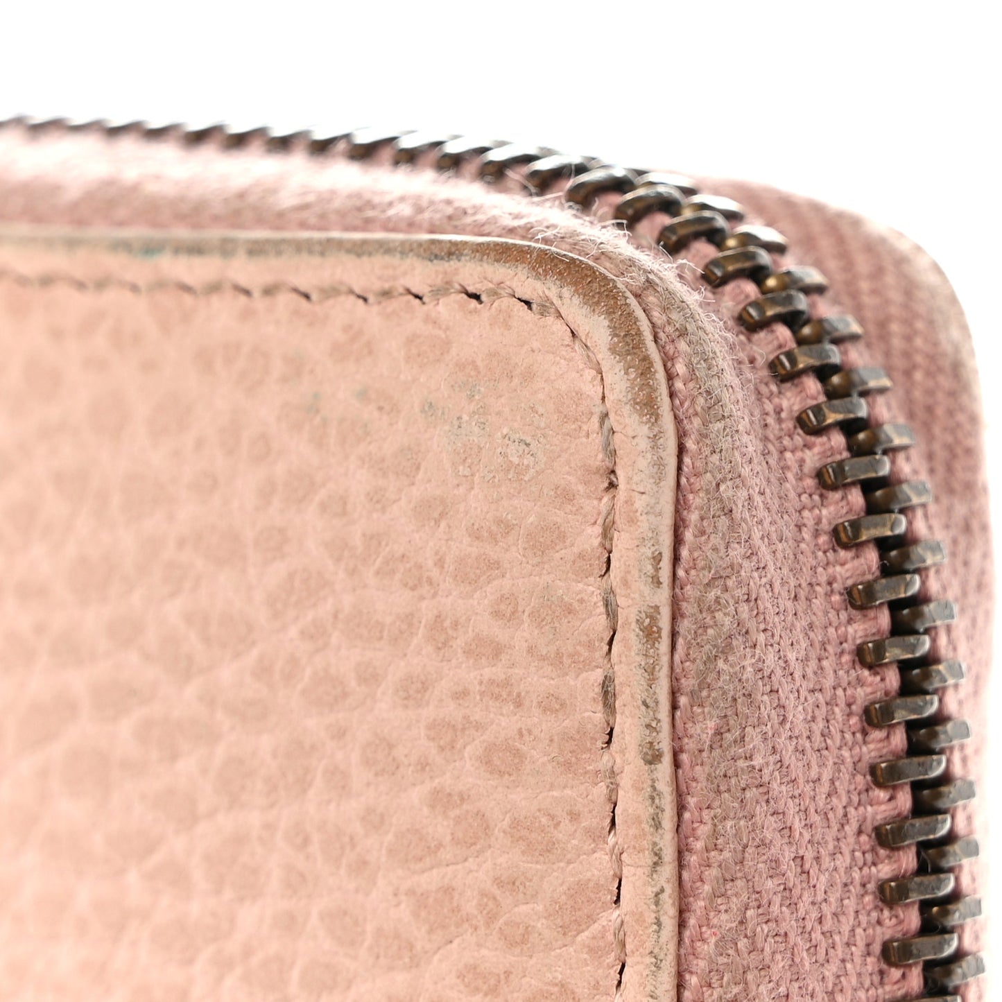 Calfskin Butterfly Farfalla Zip Around Wallet Perfect Pink