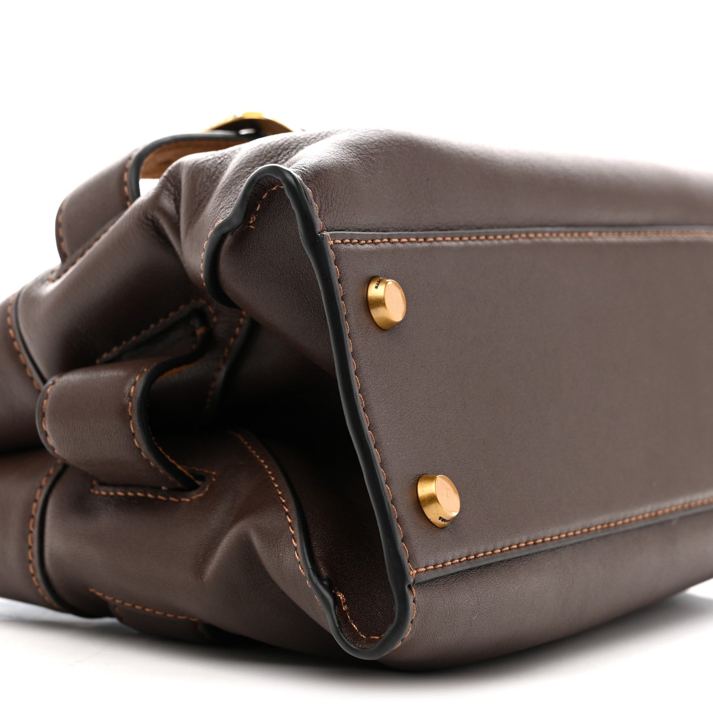 Calfskin The Dakota Small Satchel Ganache