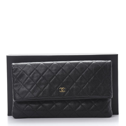 Chanel Caviar Quilted CC Beauty Clutch Black 10 of 10