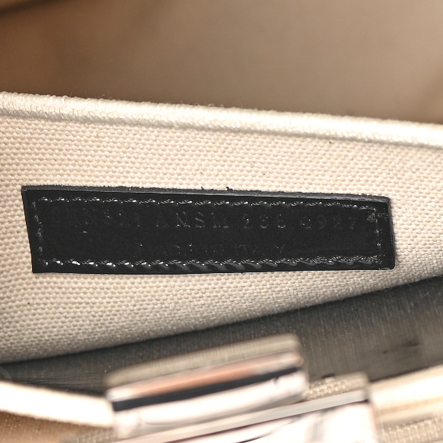 Fendi Canvas Spalmato Vernice Roses Medium Peekaboo I SEE U Satchel Black Grezzo 8 of 17