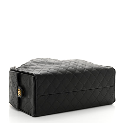 Chanel Caviar Quilted Large Chanel 25 Handbag Black 5 of 12