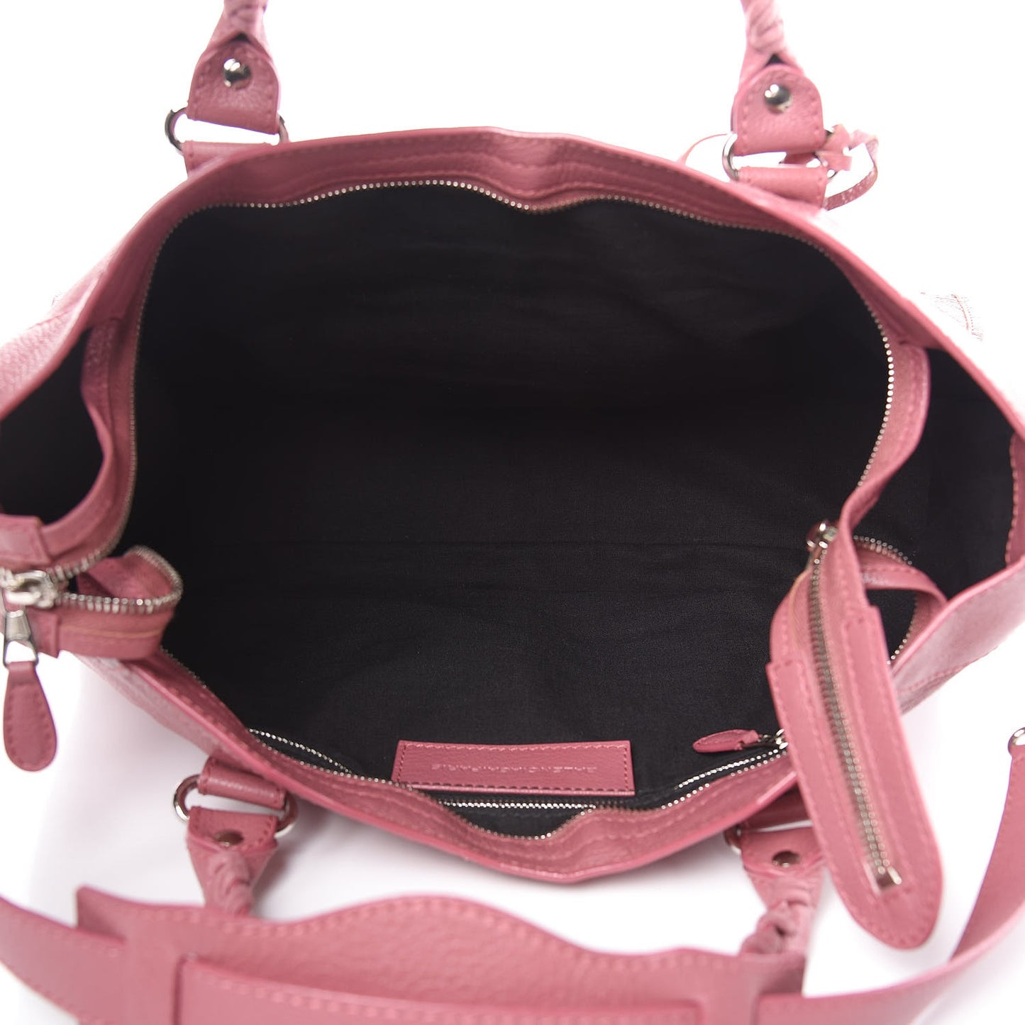 Chevre Hamilton Giant 12 Silver Hardware City Rose Bruyere