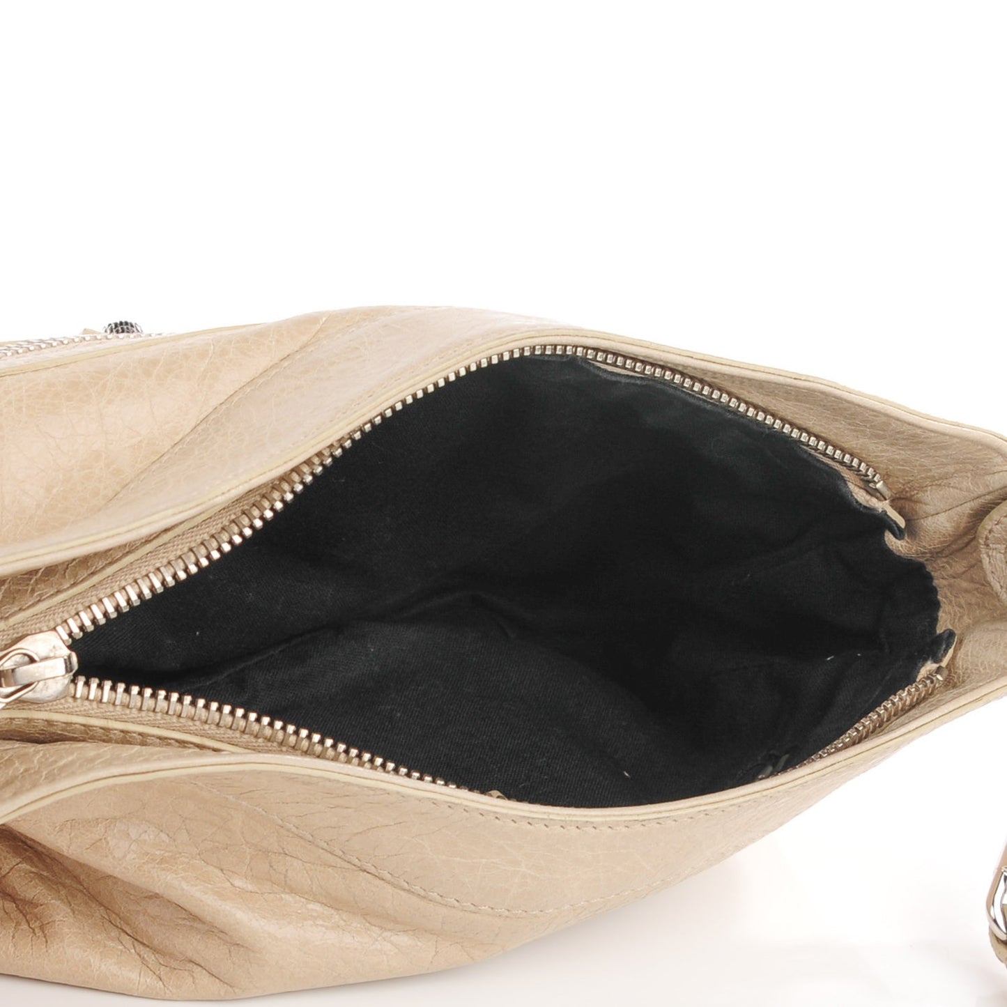 Agneau Giant 12 Silver Hardware Hip Praline