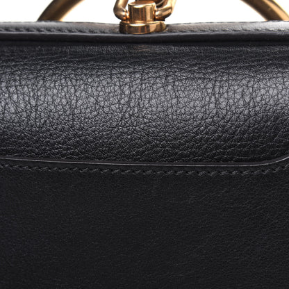 Chloe Calfskin Suede Small Nile Bracelet Bag Black 19 of 23