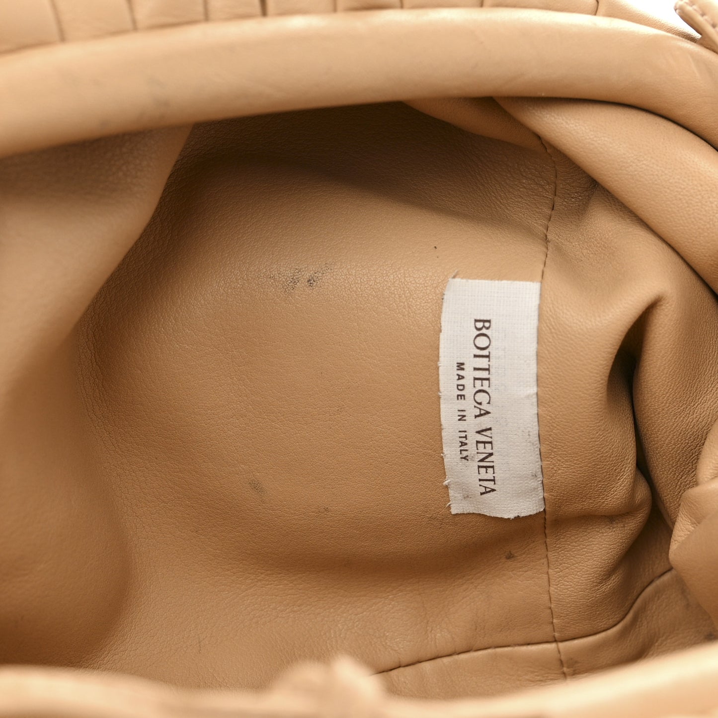 Butter Calfskin The Mini Pouch Porridge