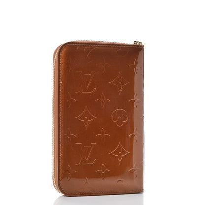 Louis Vuitton Vernis Zippy Compact Wallet Bronze 3 of 8