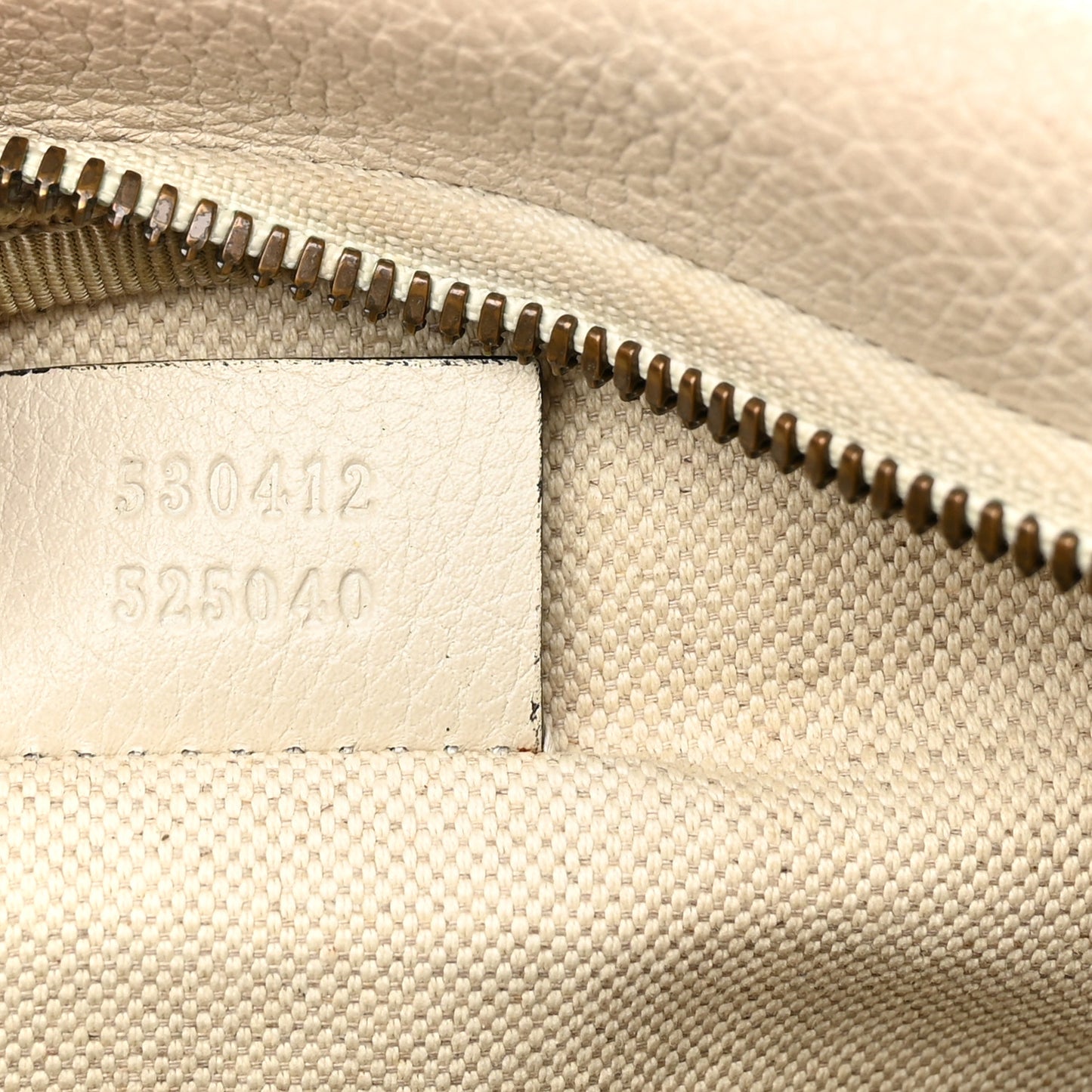 Grained Calfskin Logo Belt Bag White