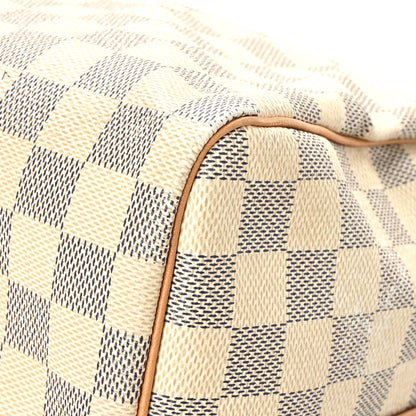 Louis Vuitton Damier Azur Speedy Bandouliere 30 10 of 10