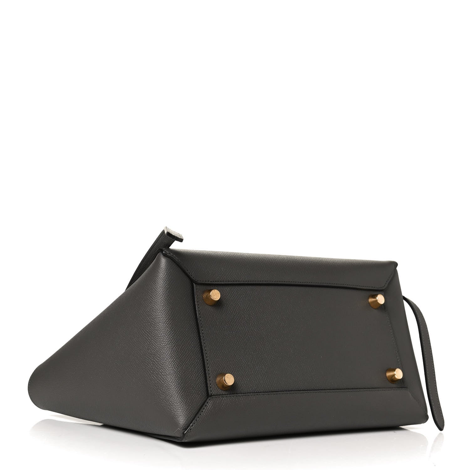 Celine Grained Calfskin Mini Belt Bag Grey 4 of 13