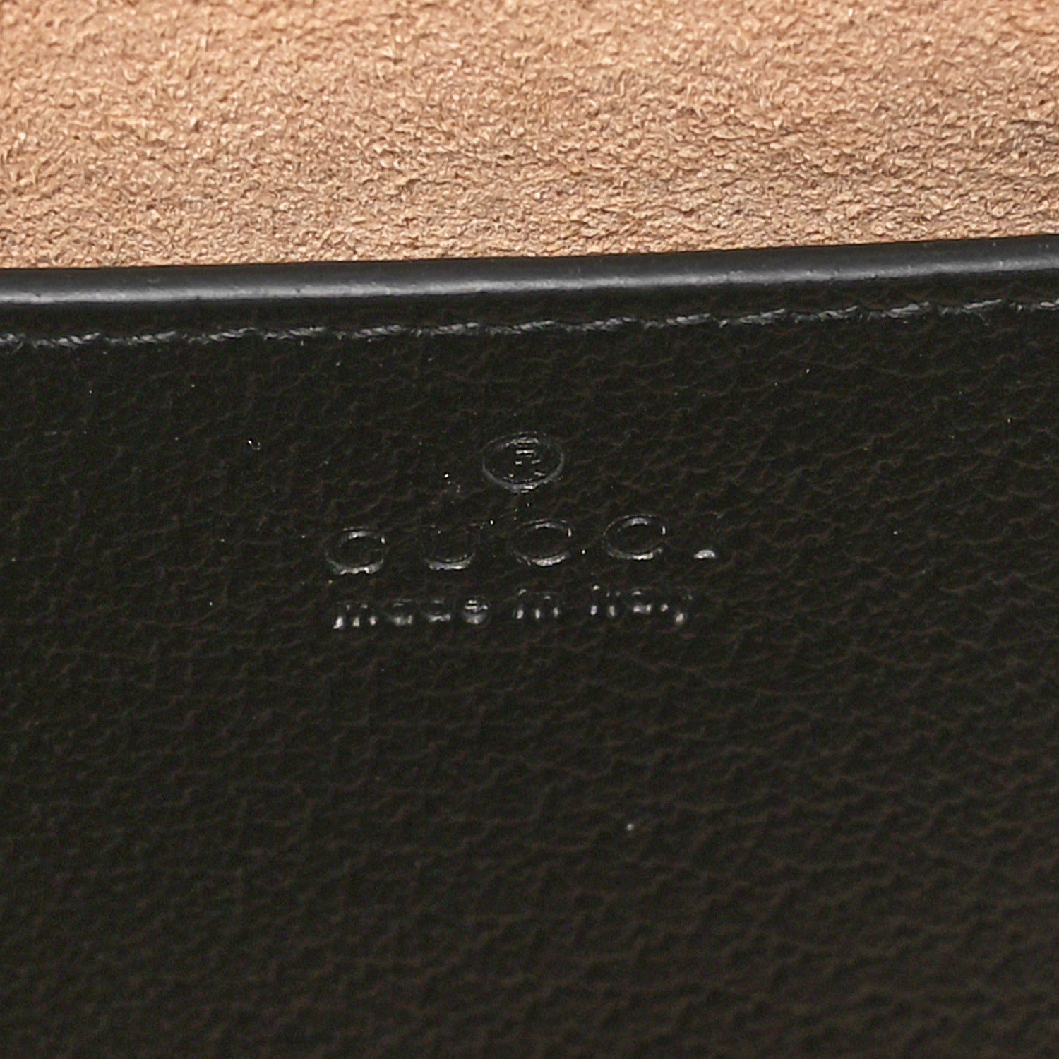 Gucci Textured Dollar Calfskin Web Small Diana Tote Bag Black Dusty Grey 6 of 10