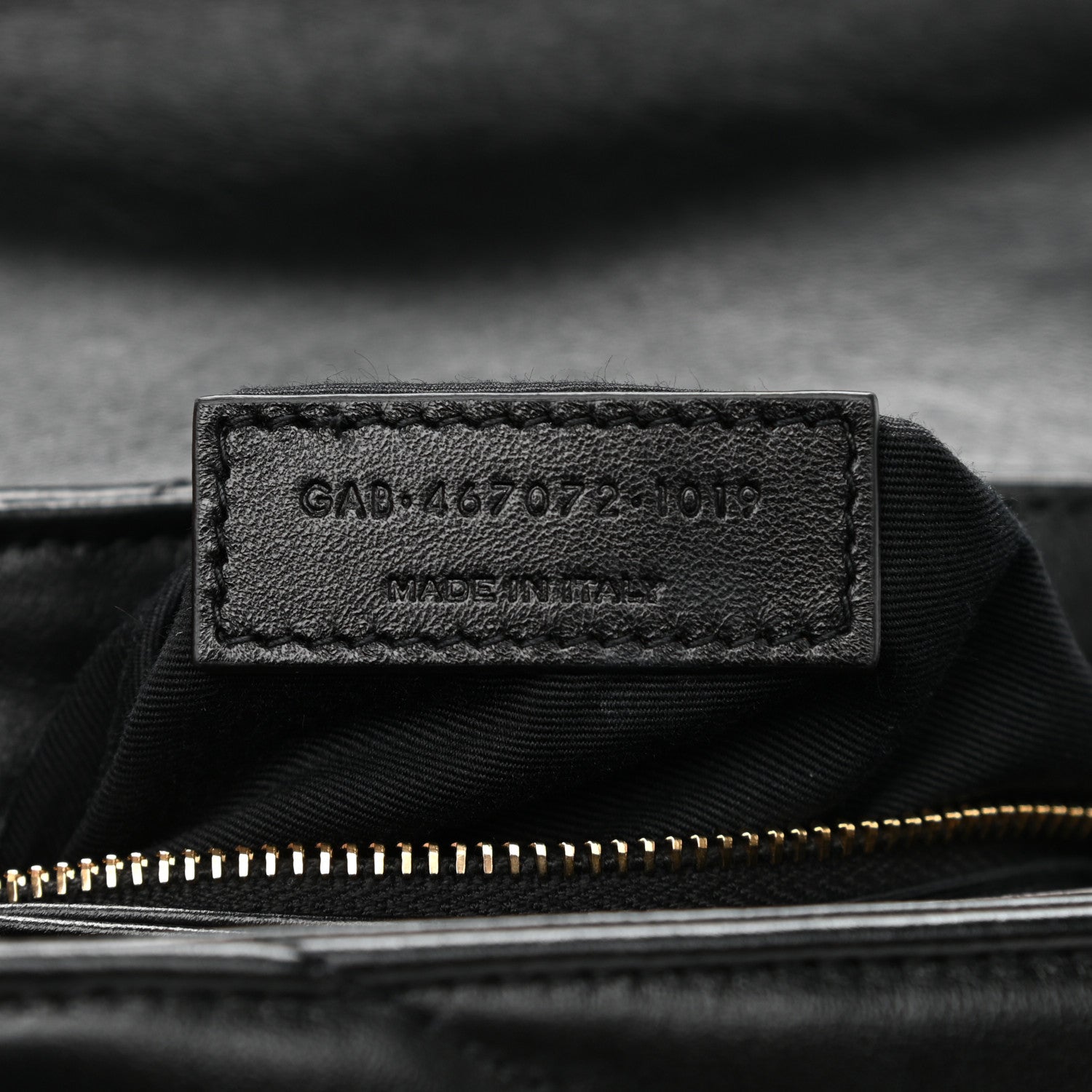 Saint Laurent Calfskin Y Quilted Monogram Toy Loulou Crossbody Bag Black 8 of 14